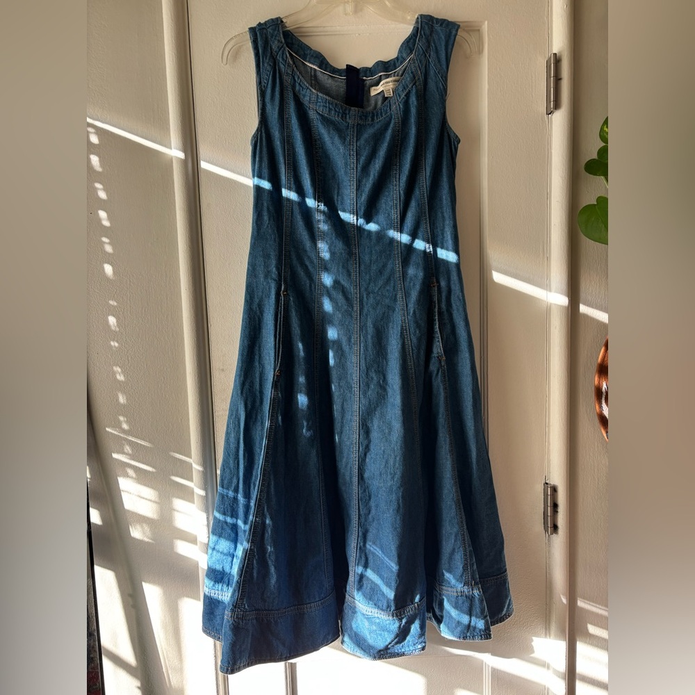 Pilcro Denim Midi Dress - Picture 3 of 9